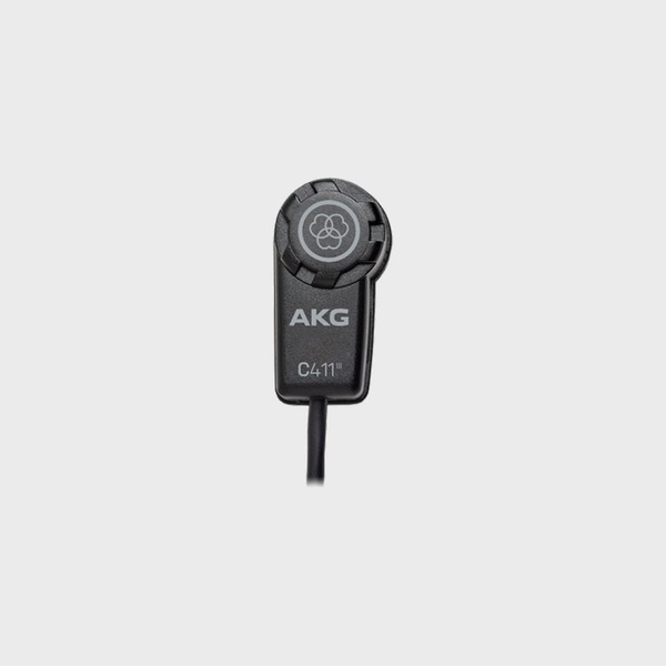AKG C411 L 진동픽업 콘덴서 마이크 (초경량, 악기용)