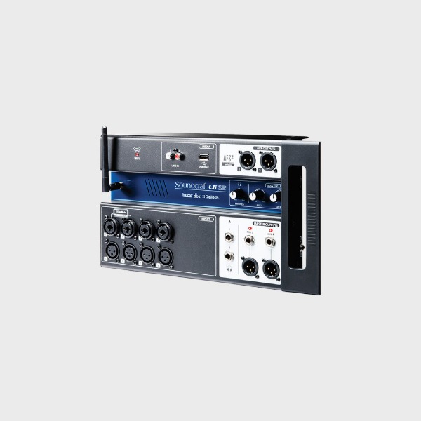 SOUNDCRAFT Ui-12 디지털 믹서 (믹싱콘솔, 12채널, 음향믹서)